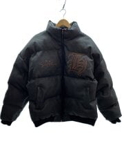 画像：ダウンジャケット/L/ポリエステル/BLK/無地