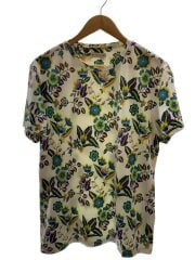 画像：Tシャツ/S/コットン/WHT/花柄/201-1Y020-4040//