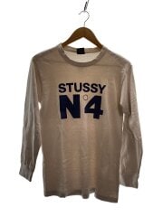 画像：Tシャツ/S/コットン/GRY/プリント//