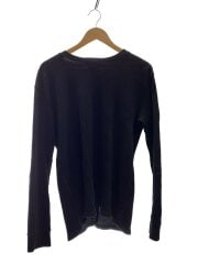 画像：ニット・セーター(薄手)/48/コットン/BLK/無地/swc.0005AW25