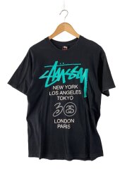 画像：Tシャツ/M/コットン/BLK/30周年記念/ワールドツアーロゴ//