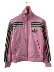 画像：70S VELOUR TRACKTOP/ジャケット/XS/ポリエステル/PNK/JN8284/ジャージ/トラック