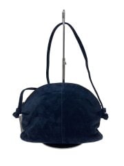 画像：ショルダーバッグ/レザー/NVY