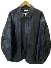 画像：ARTIFICIAL GRAIN MILITARY BLOUSON/合成皮革/M//BLK/WYJK715