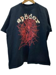 画像：Tシャツ/L/コットン/BLK/総柄