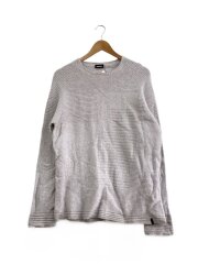 画像：ニット・セーター(薄手)/--/ウール/GRY/無地