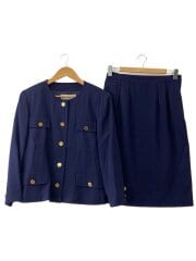画像：セットアップ/13/ウール/ネイビー/金ボタン