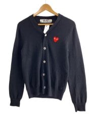 画像：カーディガン(厚手)/S/ウール/ブラック