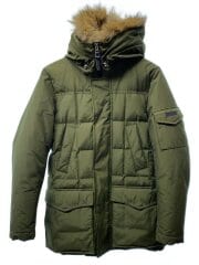 画像：ダウンジャケット/XXS/コットン/色褪せあり