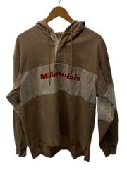 画像：19SS/RUGBY HOODIE/FREE/コットン/ベージュ