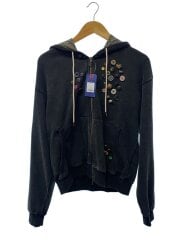 画像：HIROKI TSUZUKI/FULL ZIP HOODIE/FREE/コットン/BLK/HI0042