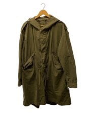 画像：50s/初期/VT/US/ARMY//M-51/シェル/フィッシュテール/カーキ/スナップボタン破損