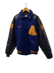 画像：MECA/90S/スタジャン/XL/ネイビー