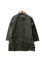 画像：SHOP COAT/XXS/コットン/カーキ//