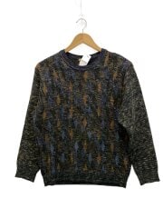 画像：college by marcazzani/ニット・セーター(厚手)/--/ウール/マルチカラー/総柄