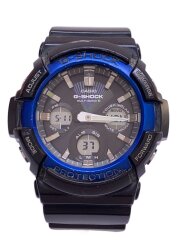 画像：ソーラー腕時計・G-SHOCK/デジアナ/ラバー/BLK