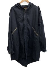 画像：モッズコート/38/コットン/BLK/無地/GB53C25MZ