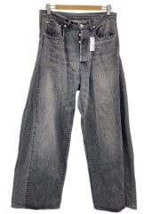 画像：24AW/DEFORMATION WIDE DENIM JEANS/L/デニム/GRY/ST.936