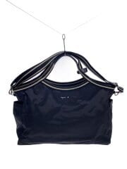 画像：ボストンバッグ/ナイロン/BLK