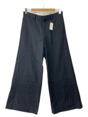 画像：21AW/FLARE SILHOUETTE SLACKS/L/ウール/BLK/21AW-PA9-014//