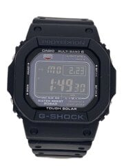 画像：ソーラー腕時計_G-SHOCK/デジタル/ラバー/BLK/BLK