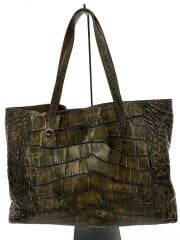 画像：トートバッグ/レザー/アニマル