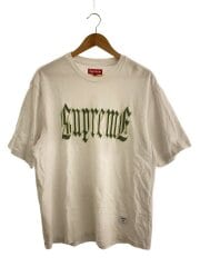 画像：24SS OLD ENGLISH S/S TOP/Tシャツ/M/コットン/WHT