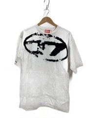 画像：T-BOXT-N14/ロゴプリント/Tシャツ/S/コットン/WHT/ODQAU