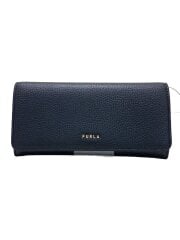 画像：長財布/レザー/BLK/レディース