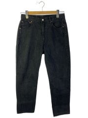 画像：デニムパンツ/ジーンズ/ボトム/34/デニム/BLK/USA製