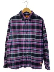 画像：PLAID FLANNEL SHIRT/ネルシャツ/L/コットン/PUP/チェック/CLG-SH 025-010