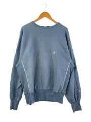 画像：REVERSE WEAVE/90s/ワンポイントロゴ/スウェット/トレーナー/L/コットン/BLU//