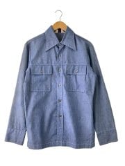画像：70S/PANATELA SPORTSWEAR/三角タグ/長袖シャツ/デニムシャツ/M/コットン/IDG//