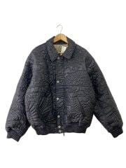 画像：キルティングジャケット/M/ポリエステル/BLK