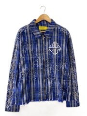 画像：ジャケット/M/コットン/BLU