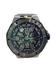 画像：自動巻腕時計/アナログ/ステンレス/BLK/SLV/85303