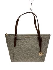 画像：トートバッグ/レザー/ホワイト/IM-1910