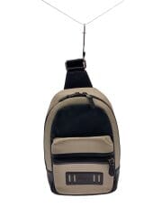 画像：ウエストバッグ/レザー/ホワイト/f56877