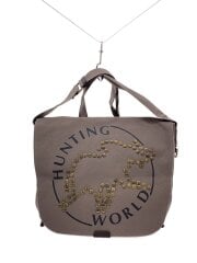 画像：ショルダーバッグ/スタッズ/グレー