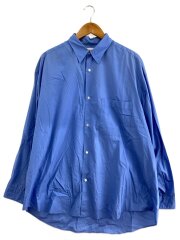画像：長袖シャツ/フリーサイズ/コットン/ブルー/GM231-50080B//