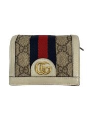 画像：2つ折り財布_オフィディア_GGスプリーム_ウェブ/--/BEG/モノグラム/レディース