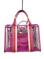 画像：ハンドバッグ/--/PNK/無地/WKRU6858