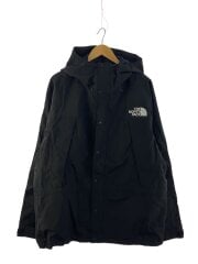 画像：マウンテンパーカ/XXL/ポリエステル/BLK/無地/np62550