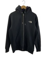 画像：ジップパーカー/L/ポリエステル/BLK/NT62349