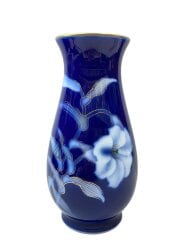 画像：壷・花瓶/NVY/瑠璃/百合