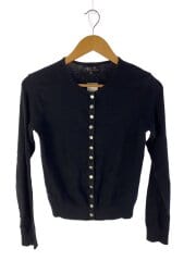 画像：カーディガンプレッション(薄手)/S/コットン/BLK/9018J155