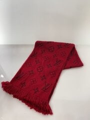 画像：エシャルプ・ロゴマニア_モノグラム/ウール/RED/レディース