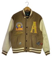 画像：スタジャン/M/ウール/BRW