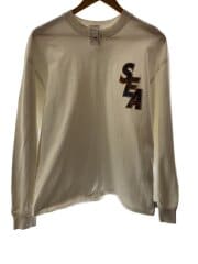 画像：長袖Tシャツ/S/コットン/WHT/wds-o-clc-24-q1-cs-01