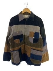 画像：BERBERJIN別注/パッチワークカバーオール/40/コーデュロイ/マルチカラー/994826